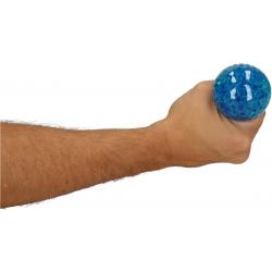 Blauwe Orbeez Mesh Anti Stressbal – 7cm | Versterking van de Hand, Pols en Onderarm | Stress Speelgoed
